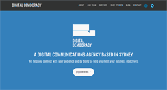 Desktop Screenshot of digitaldemocracy.com.au